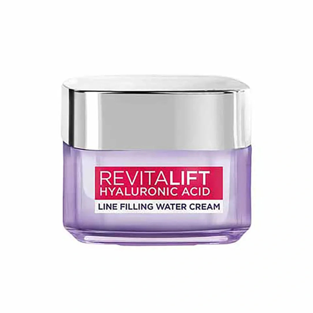 L'Oreal Paris Day Cream for Women, Hydrates and Replumps, For Radiant Skin, Revitalift Hyaluronic Acid, (15ml)