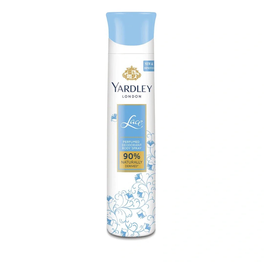 yalcede - Yardley London Lace Perfumed Deodorant Body Spray For Women (150ml) - Looknstyle