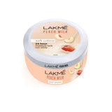 Lakme Peach Milk Soft Crème Light Moisturizer for Face 200g, Daily Lightweight Face Lotion with Vitamin E for Soft Skin- Non Sticky 24h Moisture