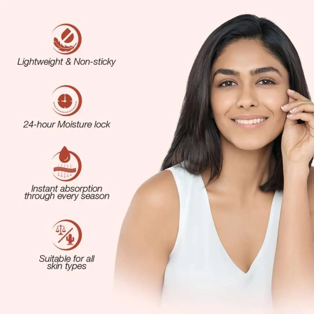 Lakme Peach Milk Soft Crème Light Moisturizer for Face 200g, Daily Lightweight Face Lotion with Vitamin E for Soft Skin- Non Sticky 24h Moisture