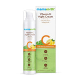 Mamaearth Vitamin C Night Cream For Women with Vitamin C & Gotu Kola for Skin Illumination (50g)