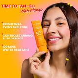 dkmasucrn - Dot & Key Mango Detan Gel Sunscreen SPF 50+ PA+++ | Oil - Free, With Alpha - Arbutin & Niacinamide (80g) - Looknstyle