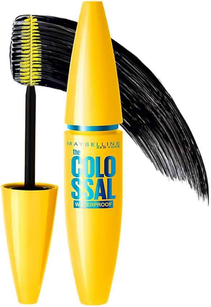 Maybelline New York The Colossal Mascara Waterproof - 001 Waterproof Black (10ml)