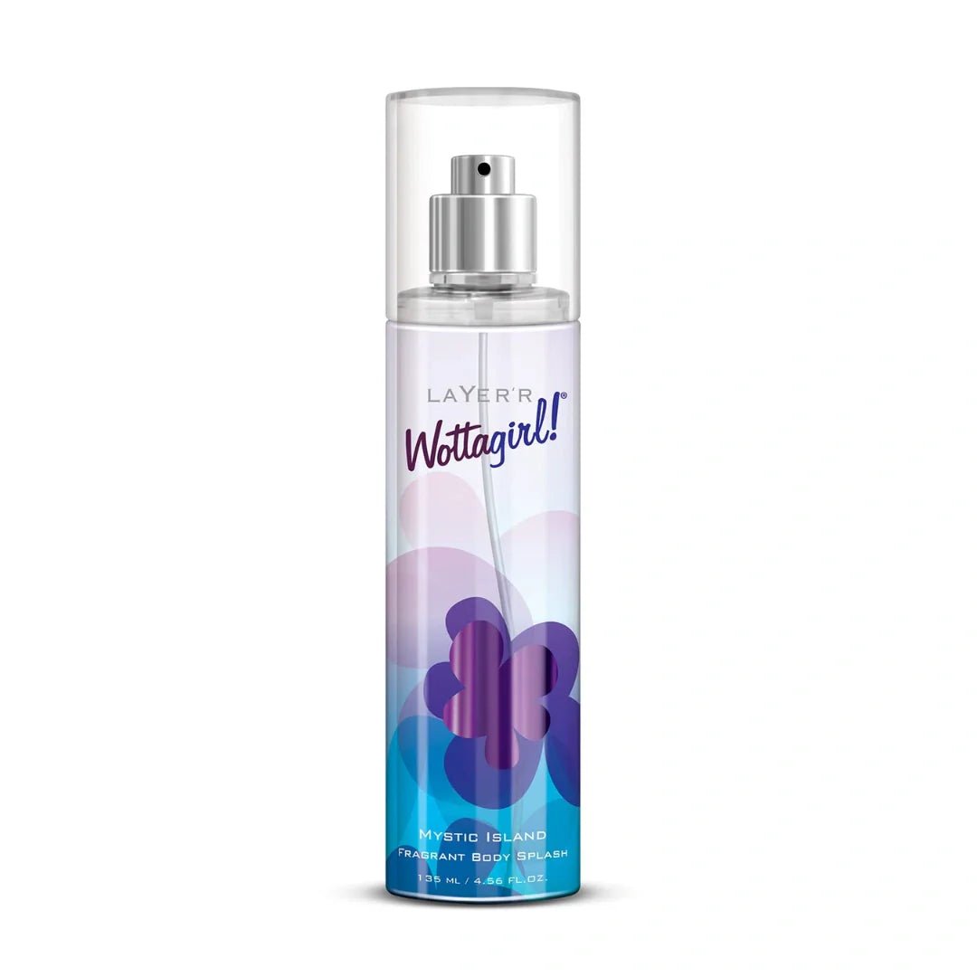 laymayis-1 - Layer'r Wottagirl Body Splash Mystic Island For Women (135ml) - Looknstyle