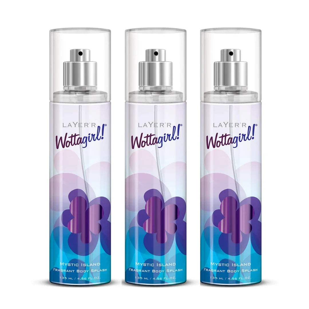 Layer'r Wottagirl Body Splash Mystic Island For Women (135ml)