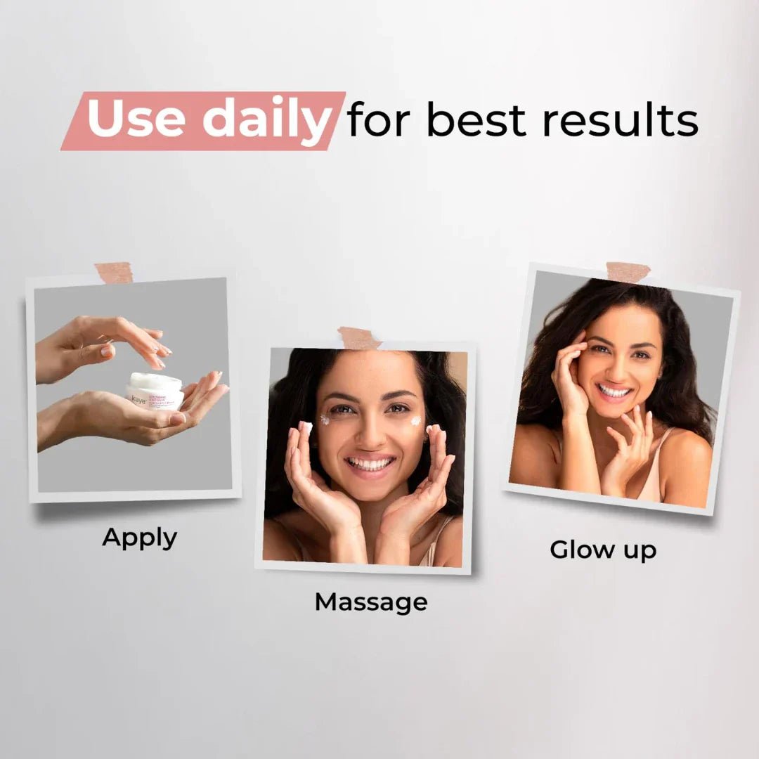 kynigtcrm - Kaya Clinic Replenishing Night Cream, 50g Anti - Ageing Night Cream, Reduce Signs of Ageing, Fine Lines & Wrinkles with Niacinamide for Bright & Glowing Skin for All Skin Types - Looknstyle