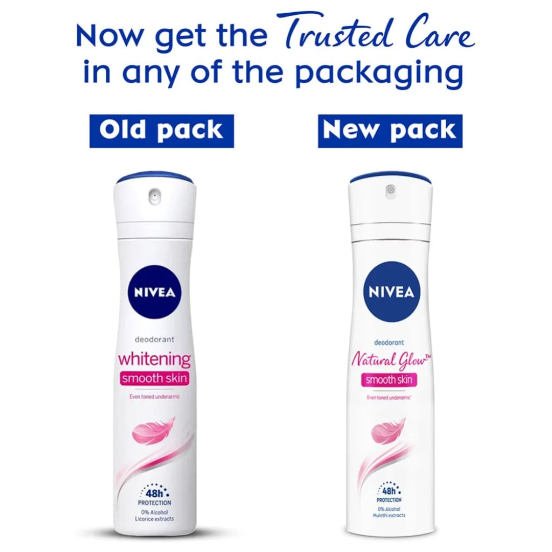 Nivea Whitening Smooth Skin Deodorant For Women (150ml)