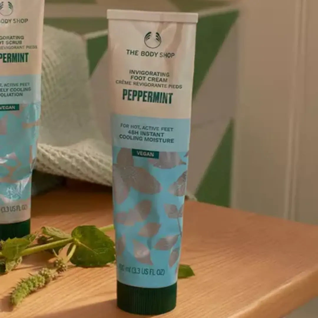 The Body Shop Peppermint Invigorating Foot Cream (100ml)