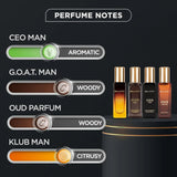 belamnst - Bella Vita Luxury Man Perfume Gift Set (4Pcs) - Looknstyle