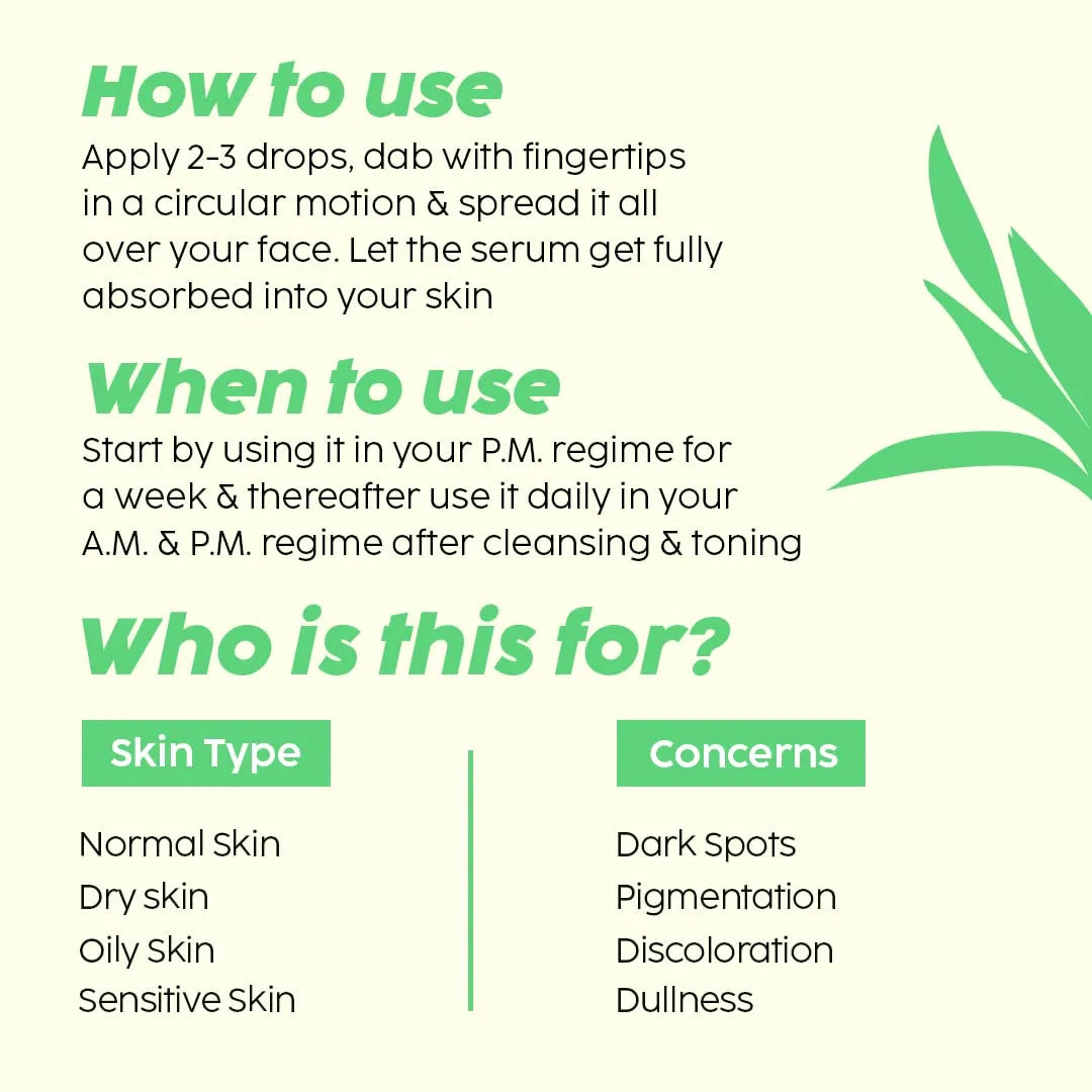 PLIX - THE PLANT FIX 2% Alpha Arbutin Pineapple De-Pigmentation Dewy Face Serum (30ml)