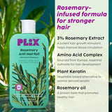 PLIX - THE PLANT FIX Fix Rosemary Advanced Anti Hair Fall Shampoo-200ml & Serum-30ml