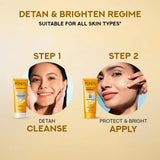 POND’S Sun Miracle SPF 50 PA+++ Crème Gel Sunscreen -Protect & Bright, With 3% Niacinamide (50g)
