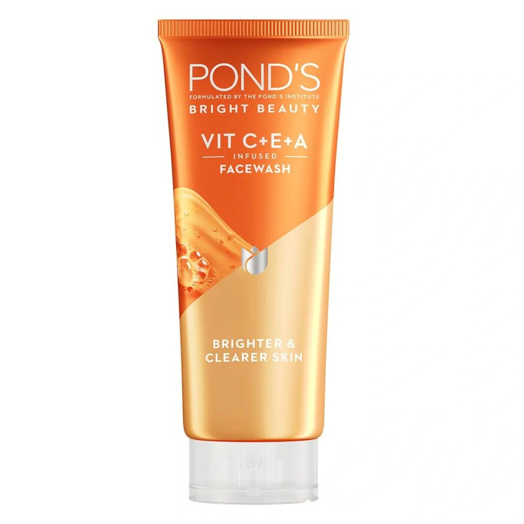 ponia - POND'S Bright Beauty Vit C+E+A Gel Face Wash (100ml) - Looknstyle