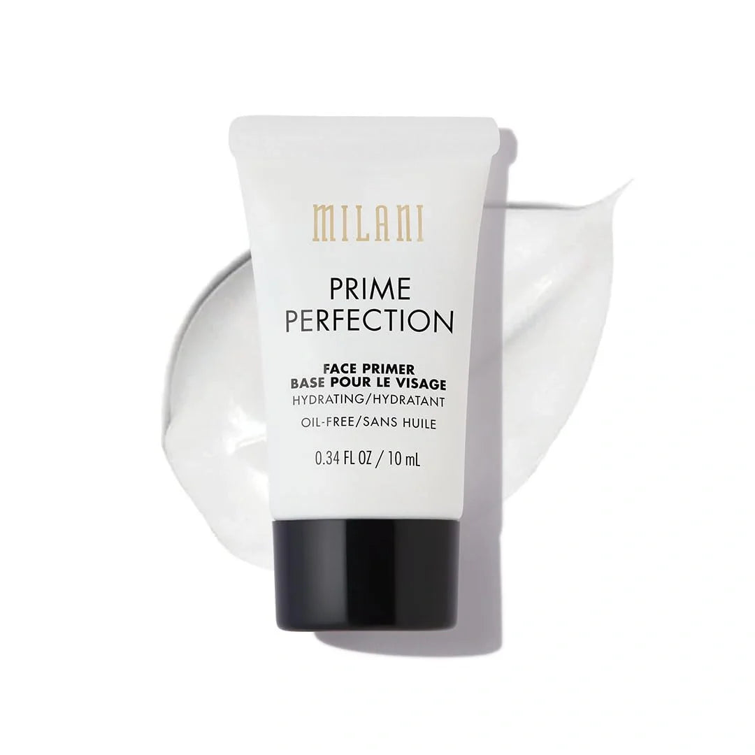 Milani Prime Perfection Face Primer – Travel Size | Hydrating Formula for Dry Skin | Preps & Nourishes | 10ml