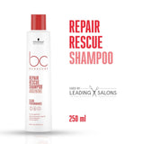 scresh - Schwarzkopf Professional Bonacure Repair Rescue Shampoo with Arginine 250ml - Looknstyle