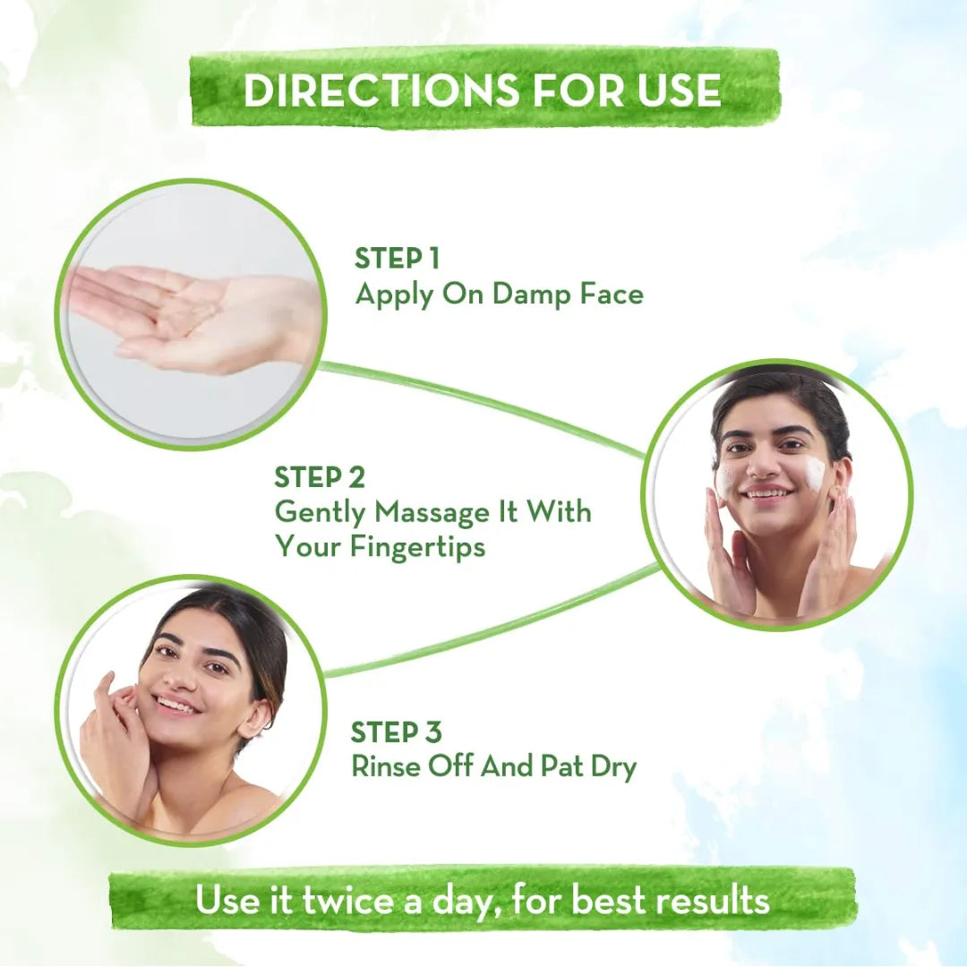 Mamaearth Rice Face Wash - 100ml & Mamaearth Rice Oil-Free Face Moisturizer for Oily Skin | With Rice Water & Niacinamide for Glass Skin - 80g