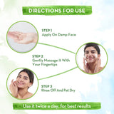 Mamaearth Rice Face Wash - 100ml & Mamaearth Rice Oil-Free Face Moisturizer for Oily Skin | With Rice Water & Niacinamide for Glass Skin - 80g