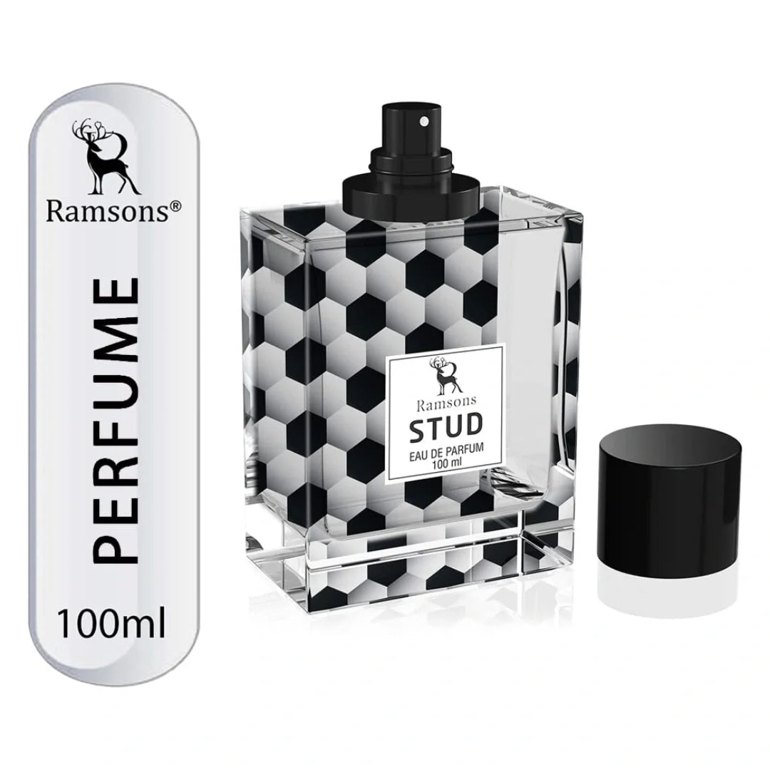 Ramsons Stud Eau De Parfum For Unisex, Premium Long Lasting Fragrance Spray (100ml)