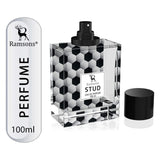 Ramsons Stud Eau De Parfum For Unisex, Premium Long Lasting Fragrance Spray (100ml)