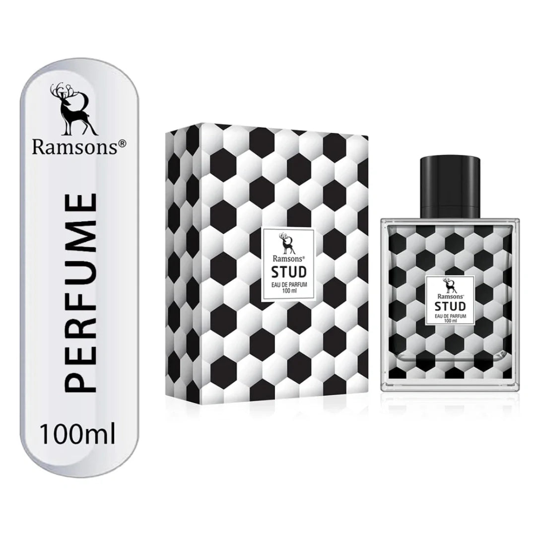 Ramsons Stud Eau De Parfum For Unisex, Premium Long Lasting Fragrance Spray (100ml)