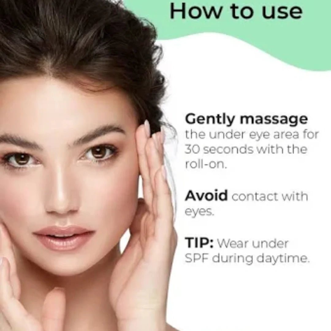 plsecrm - Pilgrim Squalane Roll - On Under Eye Serum (15ml) - Looknstyle