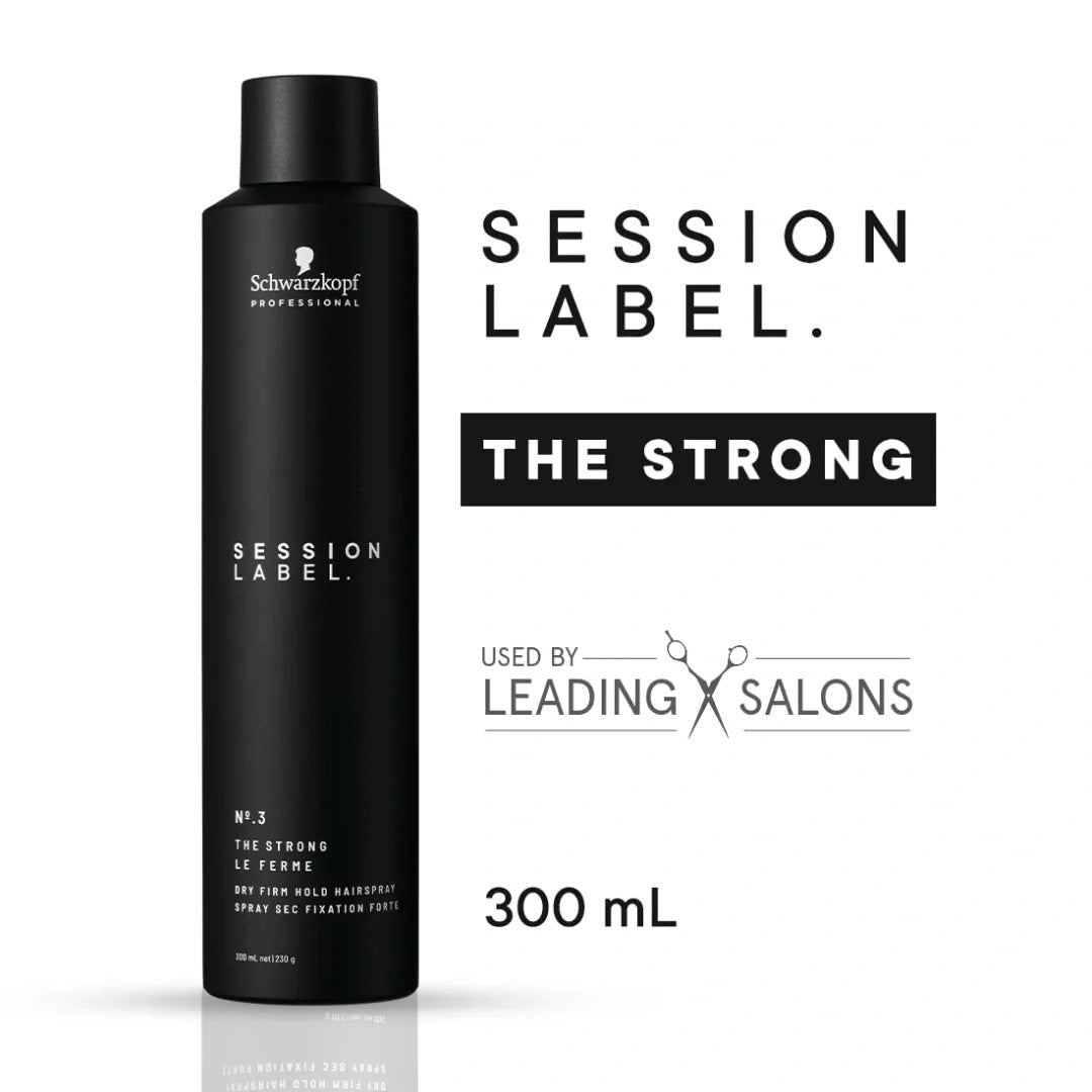 schslsb - Schwarzkopf Professional Session Label Strong Hold Hair Spray for Men Women 300ml - Looknstyle
