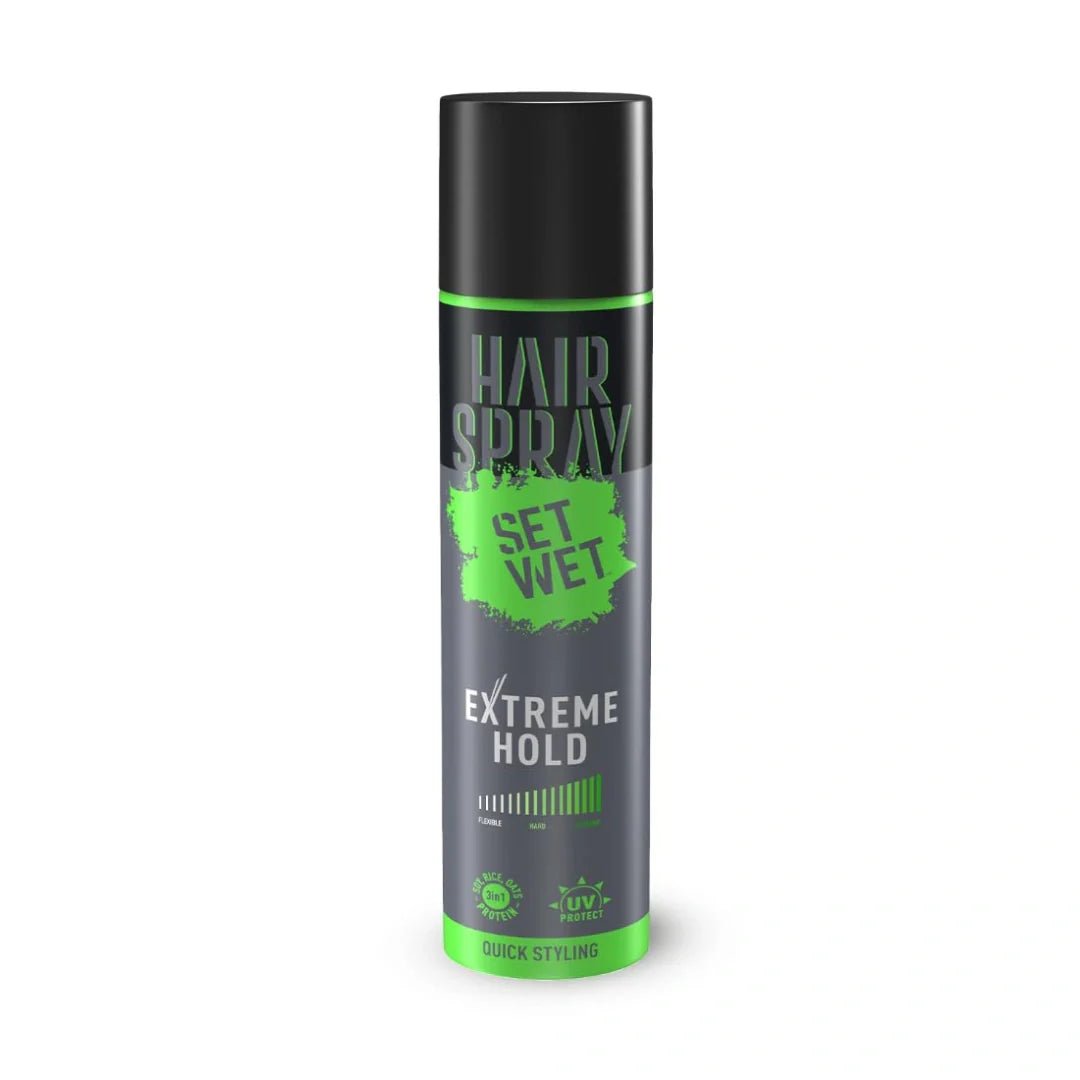 swhairspr - Set Wet Hair Spray | For Men & Women| Extreme, Long - lasting Hold| (200ml) - Looknstyle