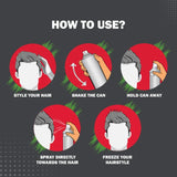 swhairspr - Set Wet Hair Spray | For Men & Women| Extreme, Long - lasting Hold| (200ml) - Looknstyle