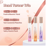 Plum Bodylovin' Luxe Perfume Gift Set|3 X 15Ml Long Lasting Luxurious Perfumes|Fresh Floral, Delicious Caramel & Sensual Floral Fragrances|Perfect Gifting Option For Women|Chic Purse-Style Packaging