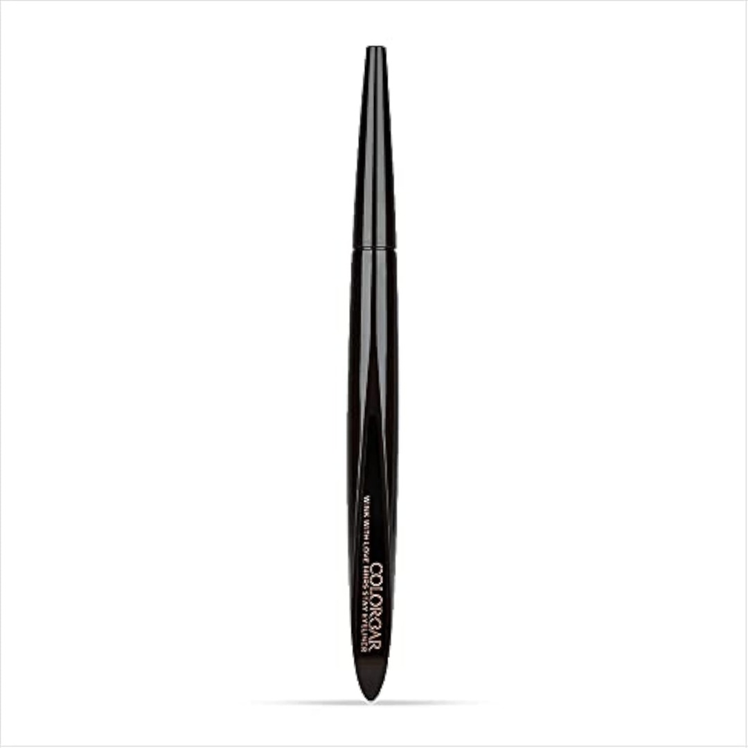 Colorbar Wink With Love 14Hrs Stay Gel Eyeliner Black Charm-001 | Shine| Water-Resistant | Smudge Proof | Lasts For 14 Hours