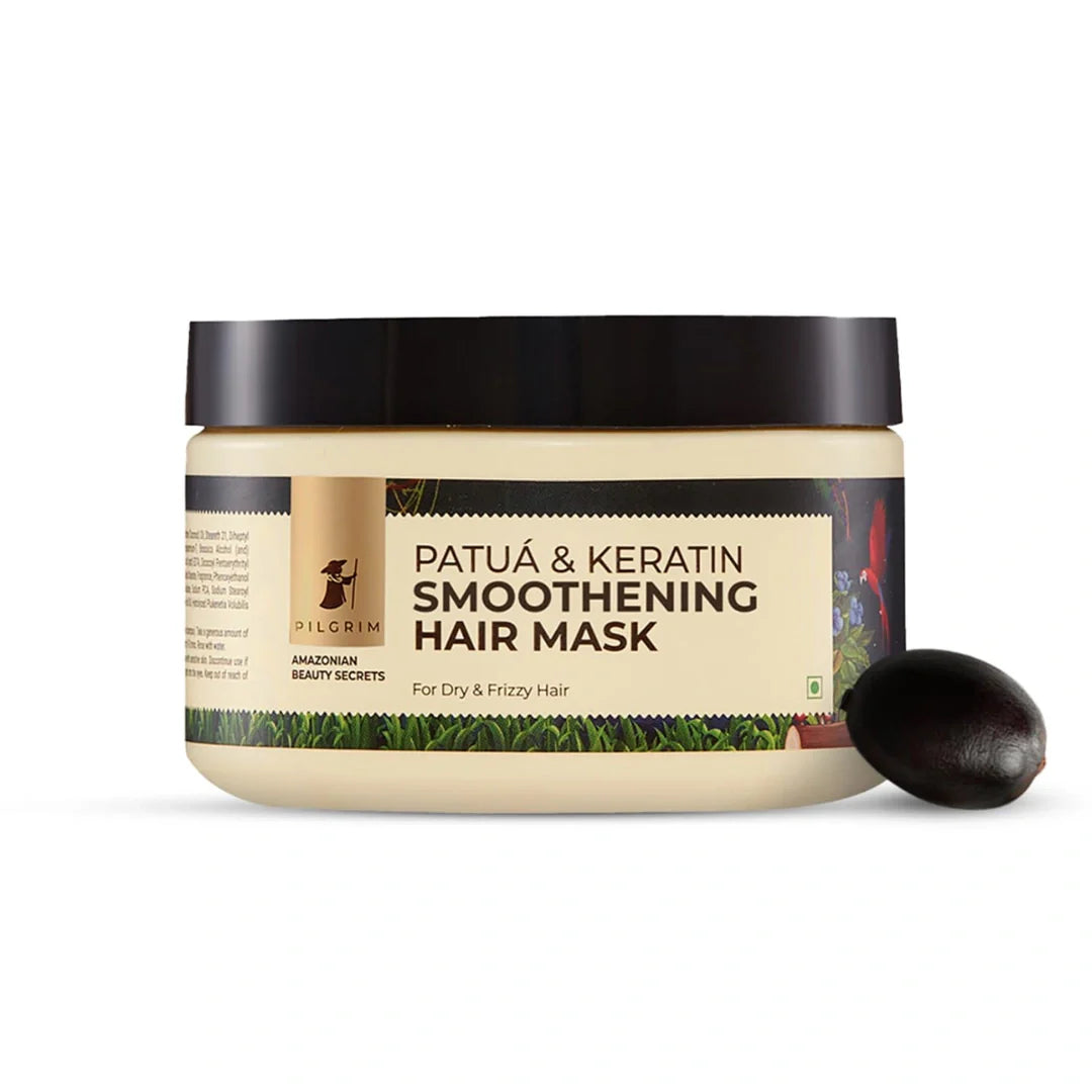 Pilgrim Amazonian Patua & Keratin Smoothening Hair Mask (200g)