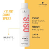 schsphaspy - Schwarzkopf Professional OSiS+ Sparkler Shine Spray | Instant Shine & Lightweight Conditioning Spray for Men & Women 300ml - Looknstyle