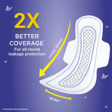 Stayfree Advanced All Night Ultra-Comfort Napkin with Wings for women- 7 Pads (Extra Large)