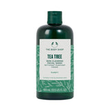 tbsttfw400 - The Body Shop Tea Tree Skin Clearing Facial Wash | Deep Cleanse For Oily Skin (400ml) - Looknstyle