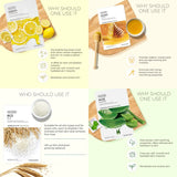 The Face Shop Real Nature Glowing Bride Masksheet Combo (Pack of 10)