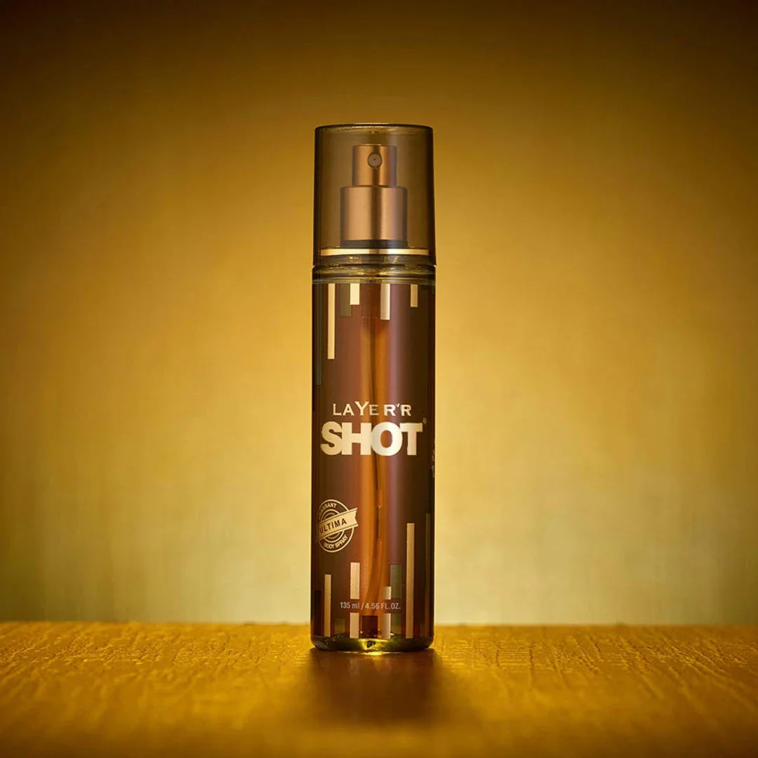 Layer'r Shot Gold Ultima Body Deodorant For Men (135ml)