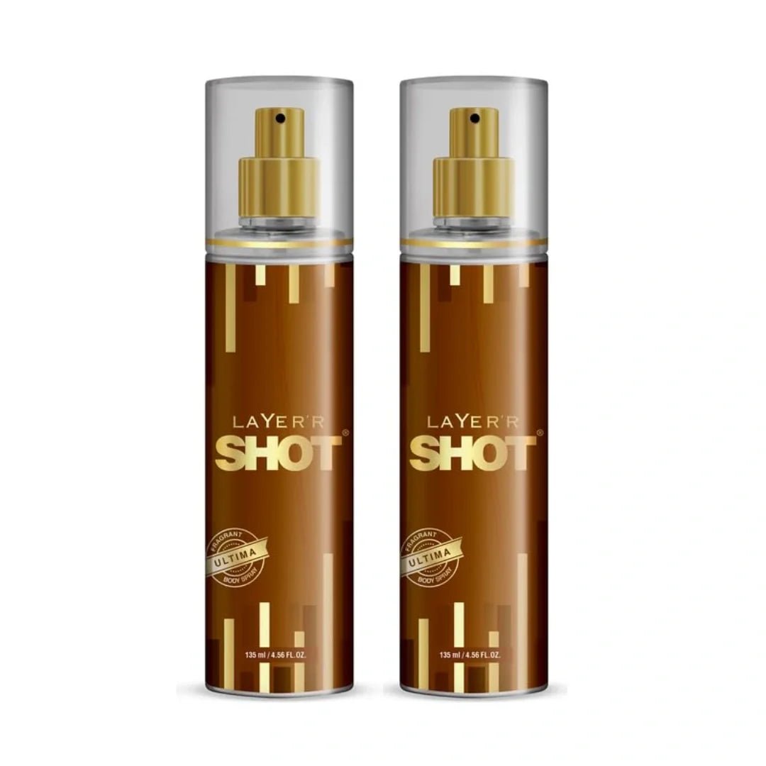 layultde-2 - Layer'r Shot Gold Ultima Body Deodorant For Men (135ml) - Looknstyle