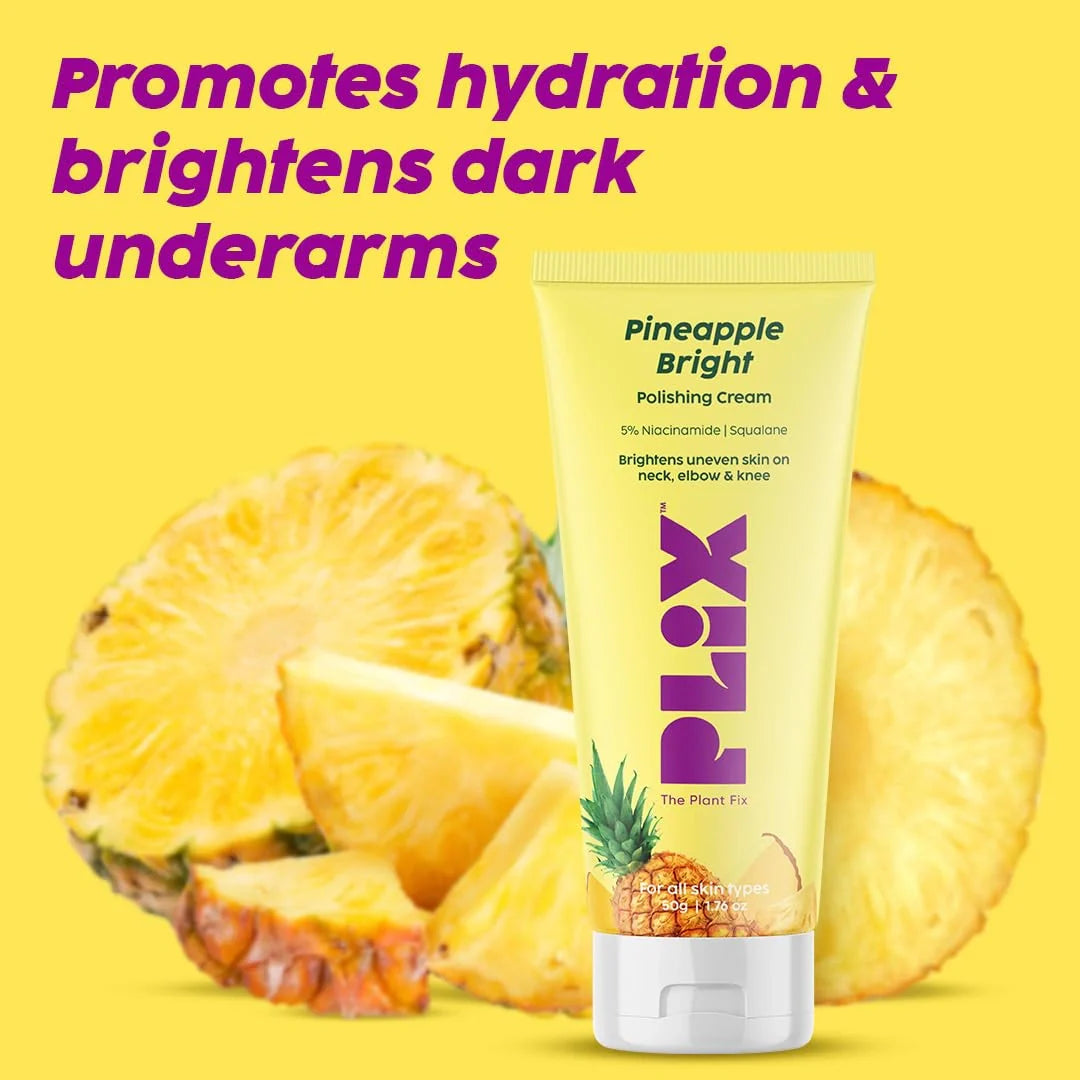 PLIX -THE PLANT FIX Pineapple Bright Polishing Cream 50g