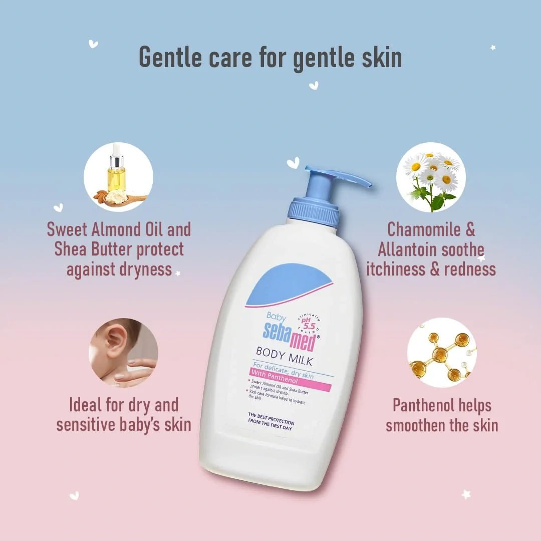 smbbm - Sebamed Baby Body Milk 400 ml - Looknstyle
