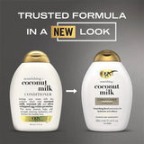 ogxcond - OGX Nourishing + Coconut Milk Moisturizing Conditioner For Strong & Healthy Hair, 385ml - Looknstyle