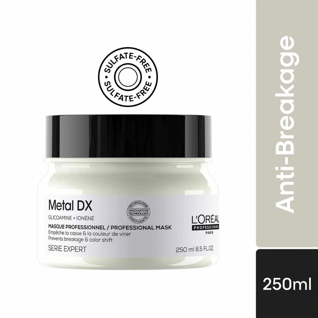 lortralmetal - L'Oreal Professionnel Serie Expert Metal DX Mask (250ml) - Looknstyle