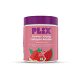 PLIX - THE PLANT FIX Collagen Supplement Powder Watermelon Flavor To Support Skin Elasticity,Firmness & Youthful Glow,100% Plant-based With Hyaluronic Acid