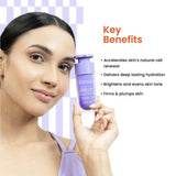 Foxtale Collagen-PDRN Cell Renewal Serum | Collagen + PDRN + Niacinamide + Polyglutamic Acid | Boosts Cell Renewal, Firms & Plumps Skin, Deeply Hydrates & Strengthens Barrier for Smooth, Glass-Skin Glow | For All Skin Types | 30 ml