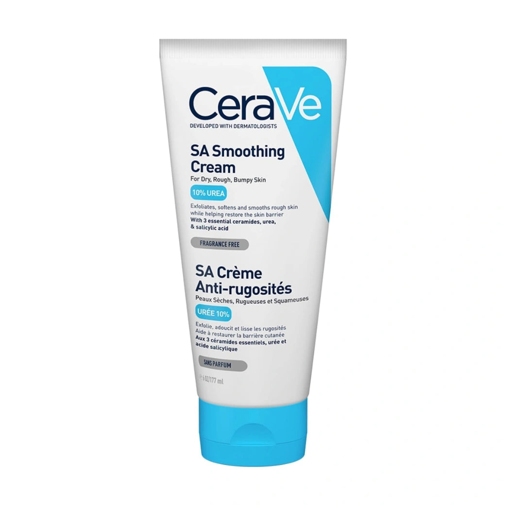 CeraVe CeraVe SA Smoothing Cream | Exfoliating and Skin Smoothing Cream for Rough, Dry & Bumpy Skin with Salicylic Acid & Ceramides | Dermatologist Recommended, 177ml