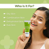 The Derma Co 5% Vitamin C Oil-Free Daily Face Moisturizer for Skin Radiance | For Oily Skin | For Skin Radiance | Non-Greasy Formula | 100 g