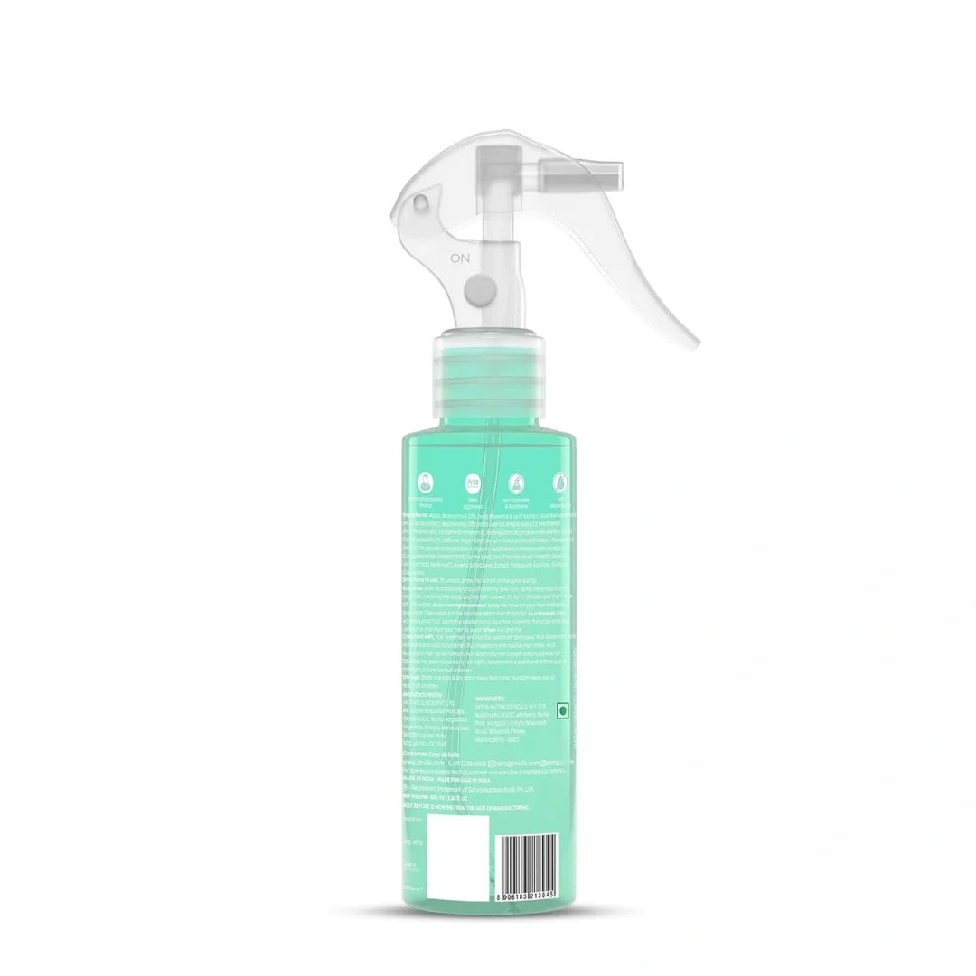PLIX - THE PLANT FIX Rosemary Advanced Spray for Fuller, Thicker Hair, Redensyl® & Rosemary Extract, Easy to Use, Mess-free, Stimulates Hair Follicles & Promotes Hair Growth, For All Hair Types, 100ml
