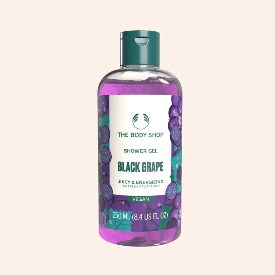tbsbgsg - The Body Shop Black Grape Shower Gel 250 ml - Looknstyle