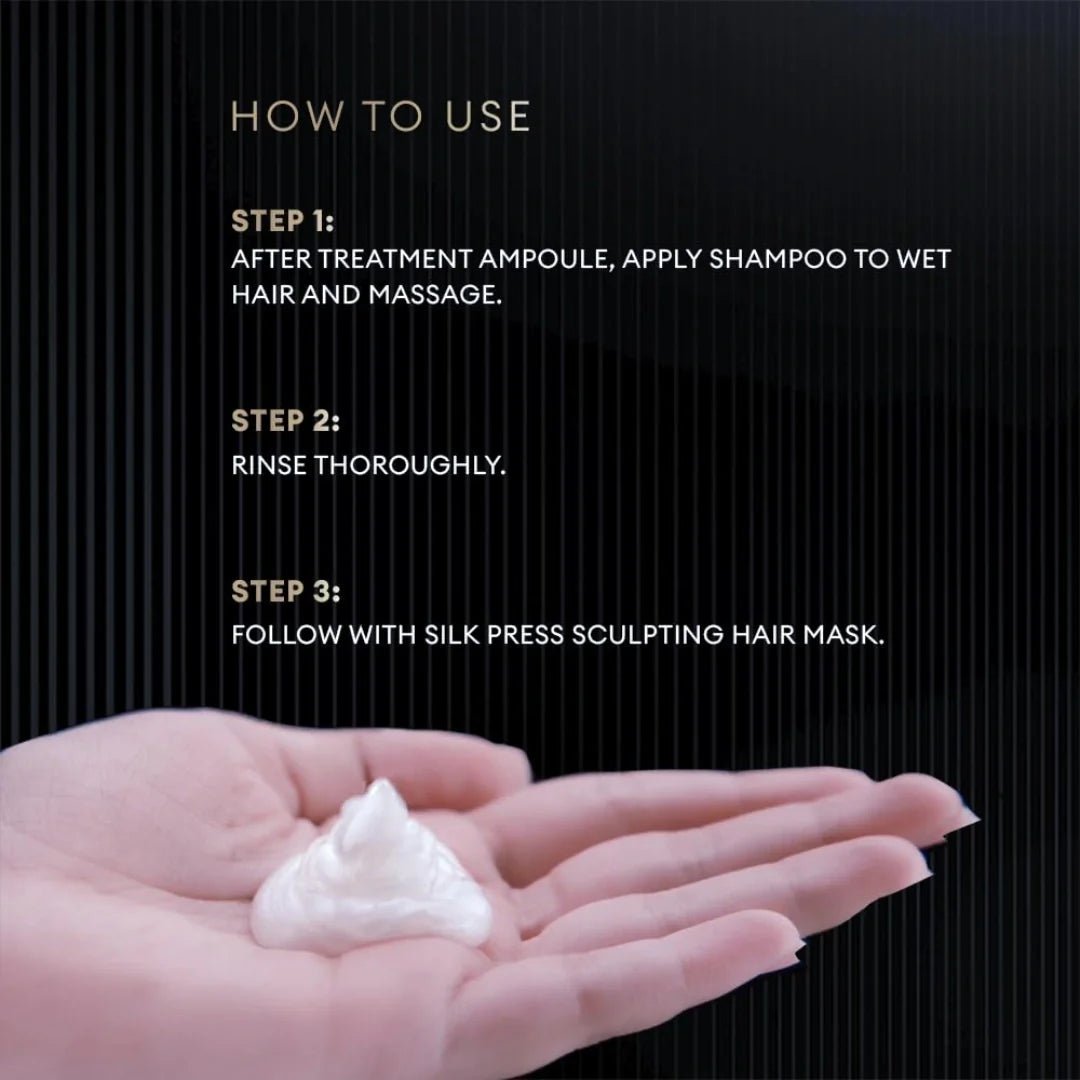 tsmeskprssh - TRESemme Silk Press Smoothing Shampoo 375ml | Sulfate - Free Shampoo - Looknstyle