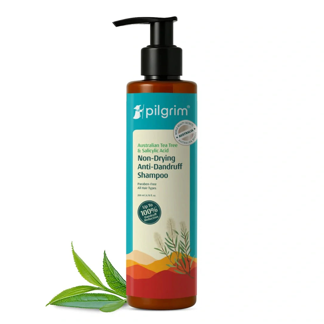 Pilgrim Australian Tea Tree Non-Drying Anti-Dandruff Shampoo 200 ml