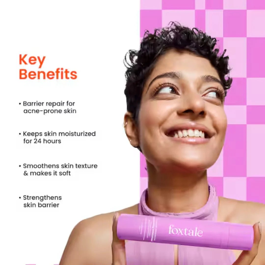  - Foxtale Ceramide Supercream Hydrating Rich Moisturizer Strengthens Skin Barrier (50ml) (paxk of 2) - Looknstyle